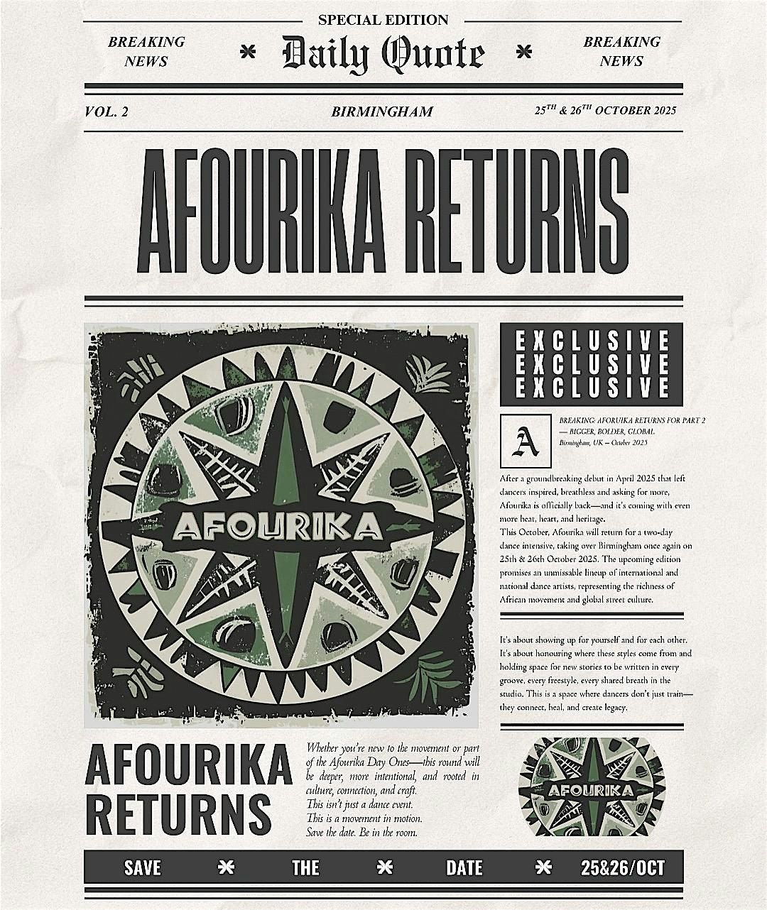 AFOURIKA VOL.2