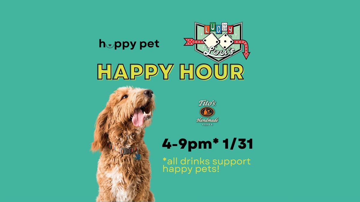 Happy Pet Happy Hour at Lucky Lou's