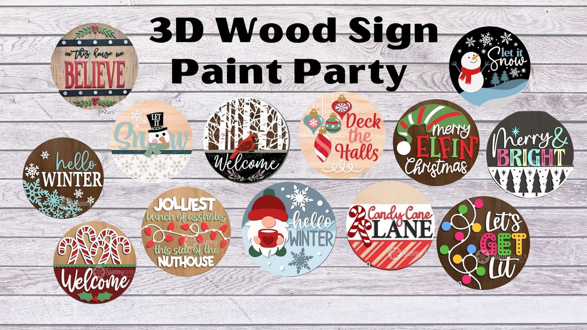 Twisted Shamrock Holiday Paint & Sip