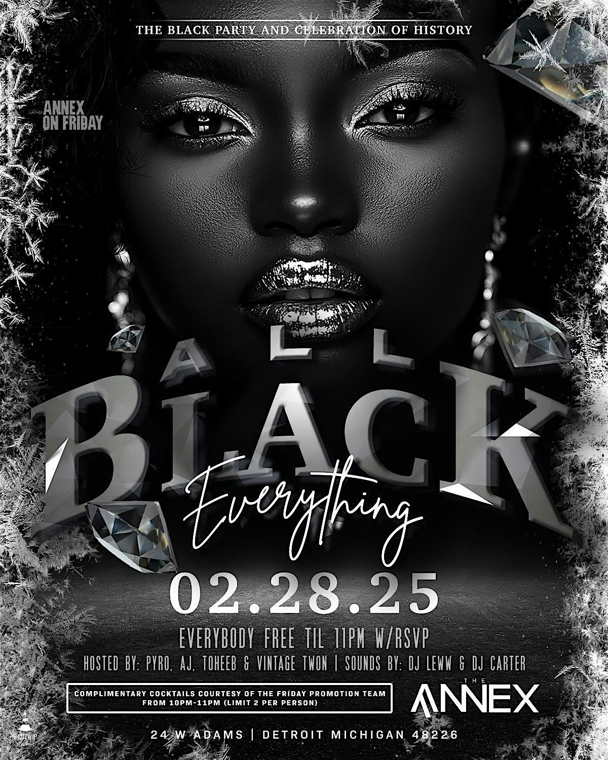 ANNEX FRIDAYS presents ALL BLACK EVERYTHING