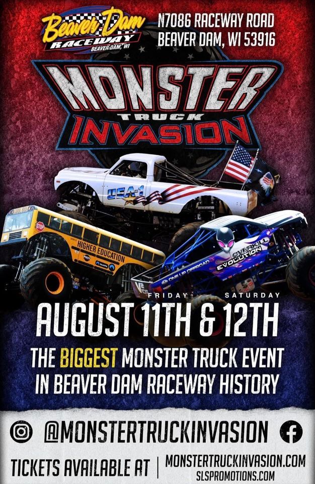 Beaver Dam, WI Monster Truck Invasion