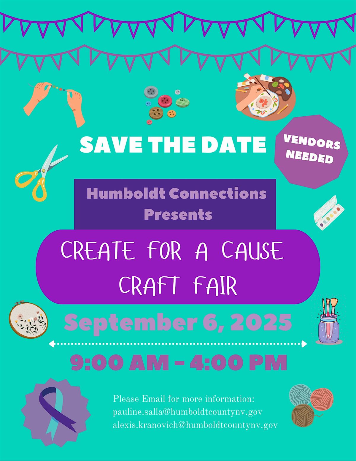 CREATE FOR A CAUSE CRAFT FAIR