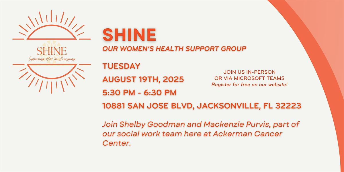 SHINE - Women's Health Support Group