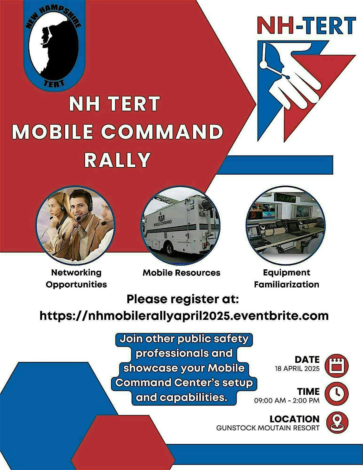 NH TERT Mobile Command Rally