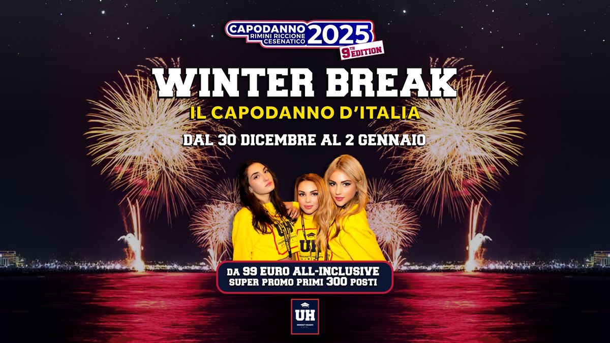 Capodanno D'Italia: Winter Break 4 Giorni di Feste + Hotel da 99 Euro All-Inclusive! #ViviEmozioni