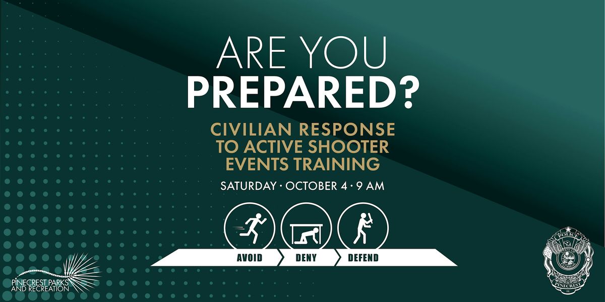 Civilian Response to Active Shooter Workshop