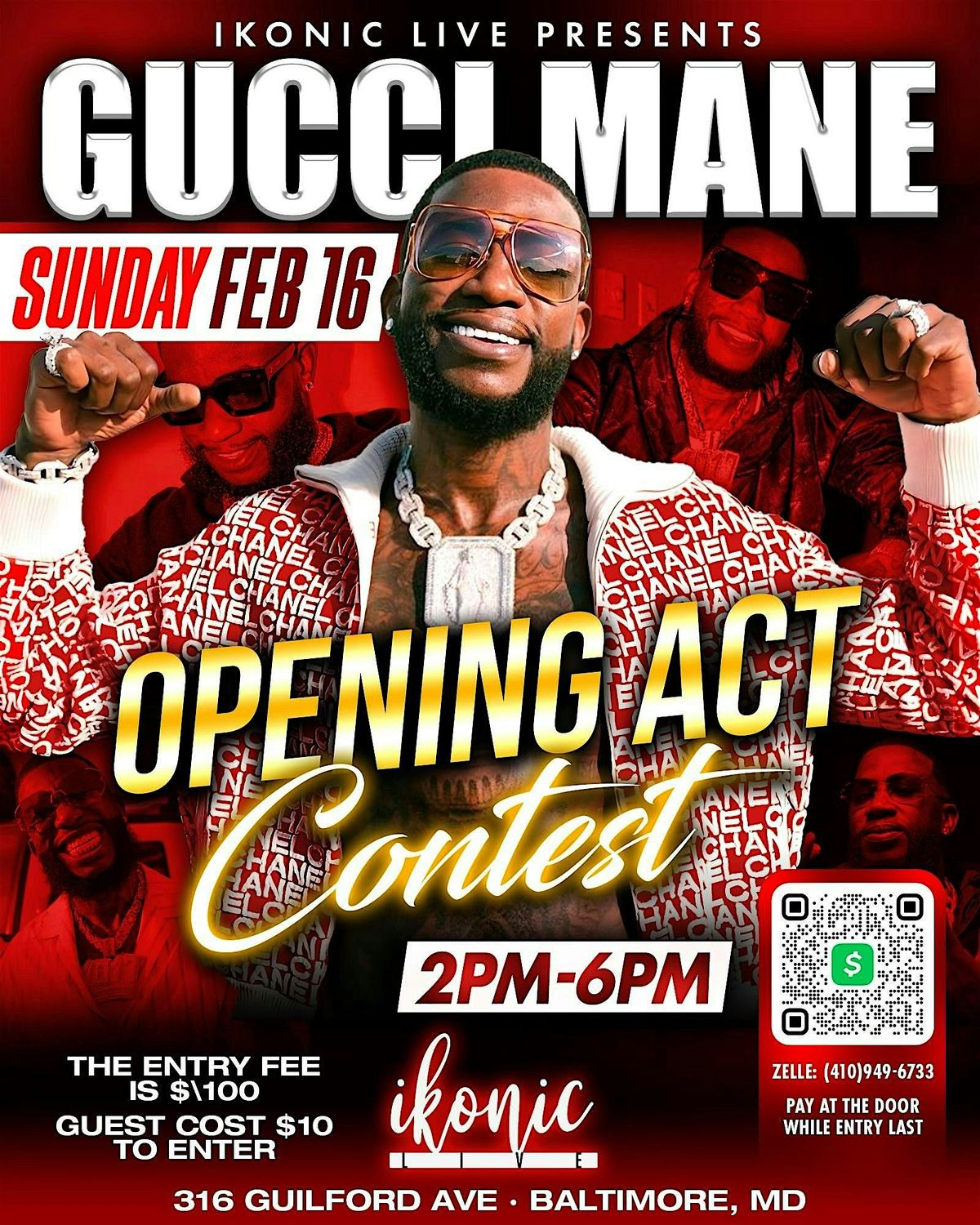 Gucci Mane Opening Act Contest