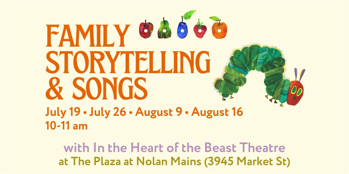 Family Storytelling & Songs: In the Heart of the Beast Theatre