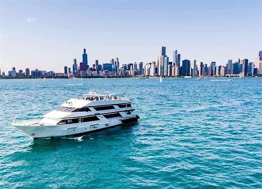 All White RNB vs Reggae On The Yacht (Chicago) Daytime