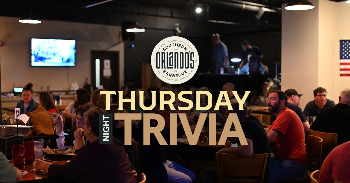 Thursday Night Trivia