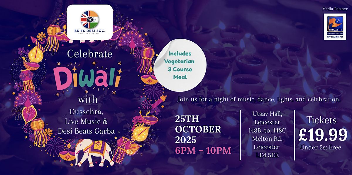 Diwali & Dussehra Celebration \u2013 Live Music & Desi Beats