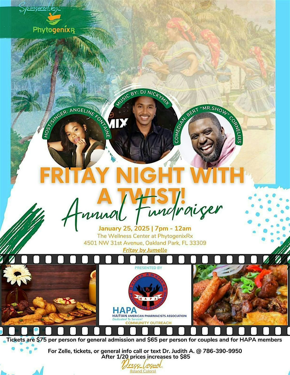 Fritay Night with a Twist! Annual Fundraiser Presented by HAPA