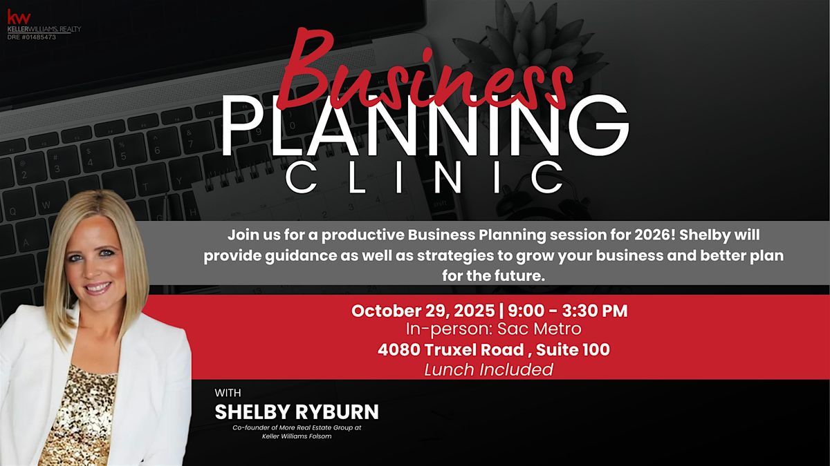 Business Planning Clinic with Shelby Ryburn
