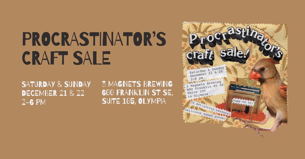 Procrastinator's Craft Sale