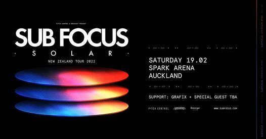 Sub Focus (UK) + Special Guests - Auckland
