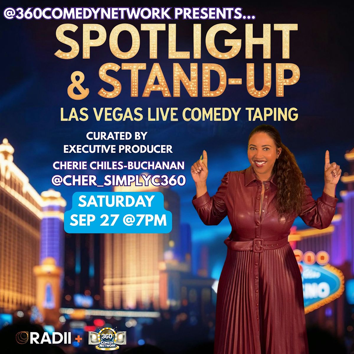 Las Vegas Live Comedy Special taping- Spotlight & Stand Up
