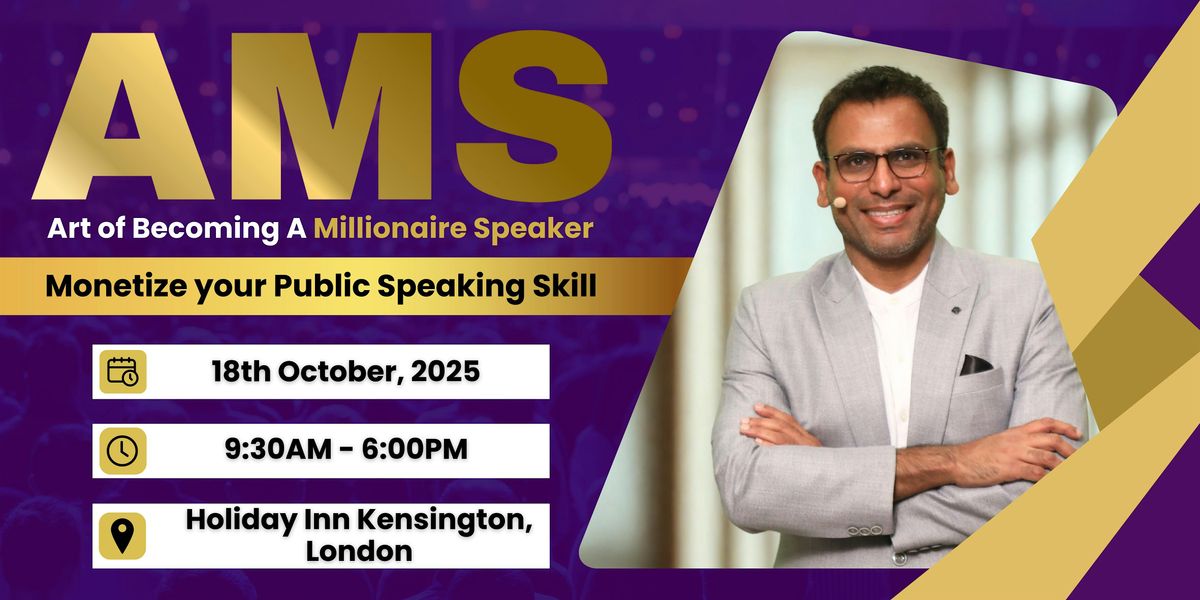 The Art of Becoming A Millionaire Speaker