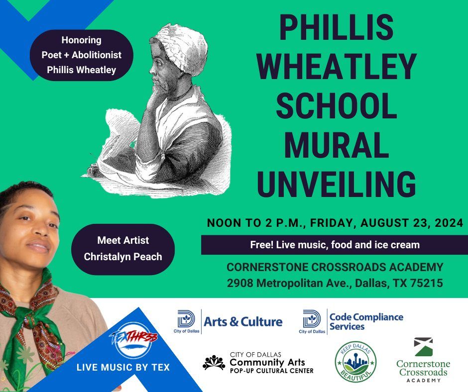 Phillis Wheatley School Mural Unveiling