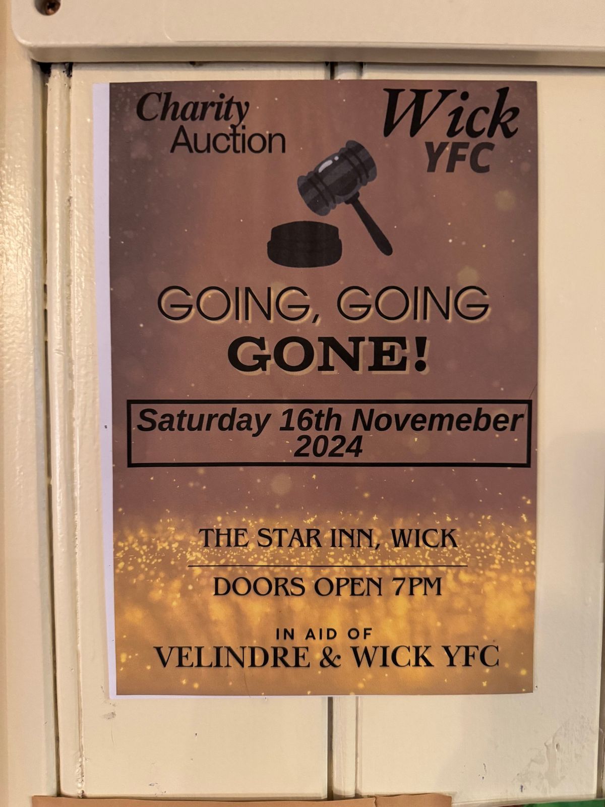 Wick & District YFC and Velindre NHS Trust Charity Event