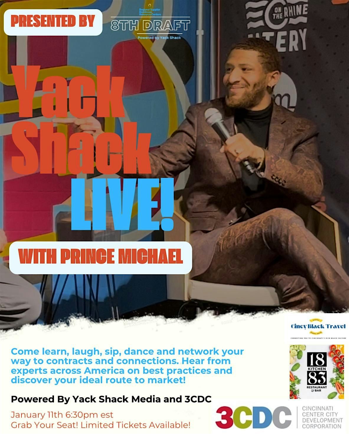 Yack Shack Live with Prince Michael