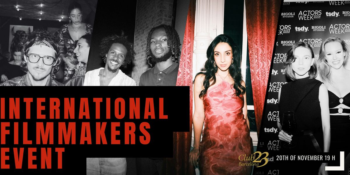 International Filmmakers After- Work Event with DJ Carlos Bayona\/Live Music