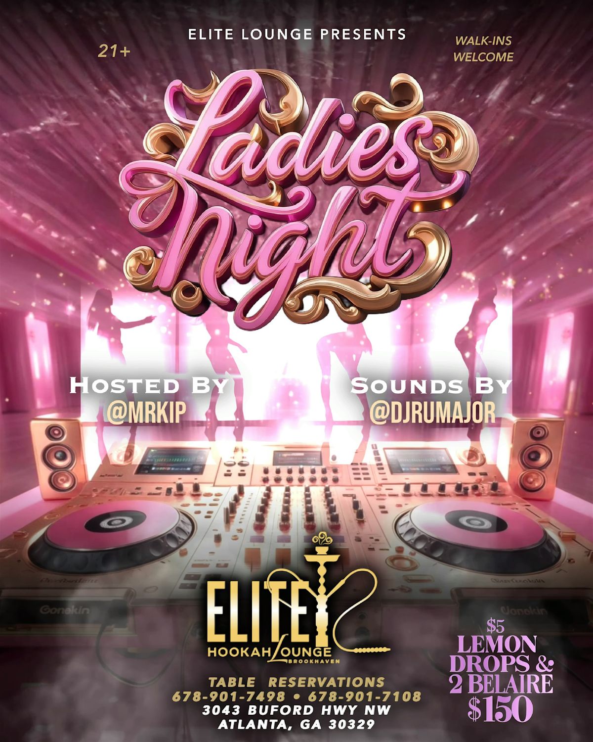 THE ELITE GIRLS NIGHT OUT