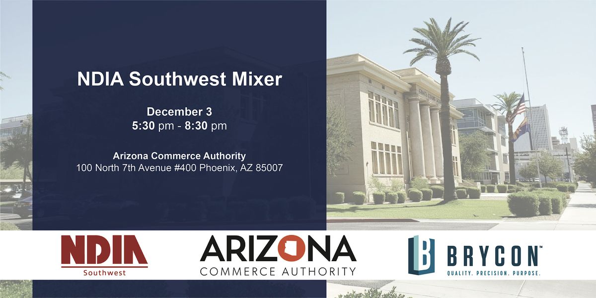 NDIA Southwest Mixer