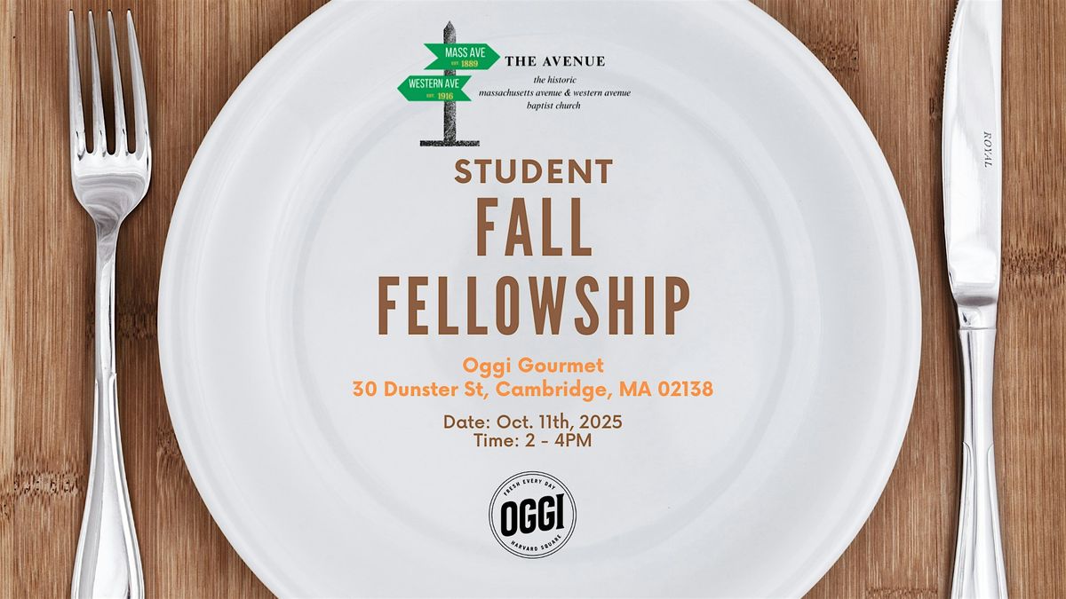 Student Fall Fellowship