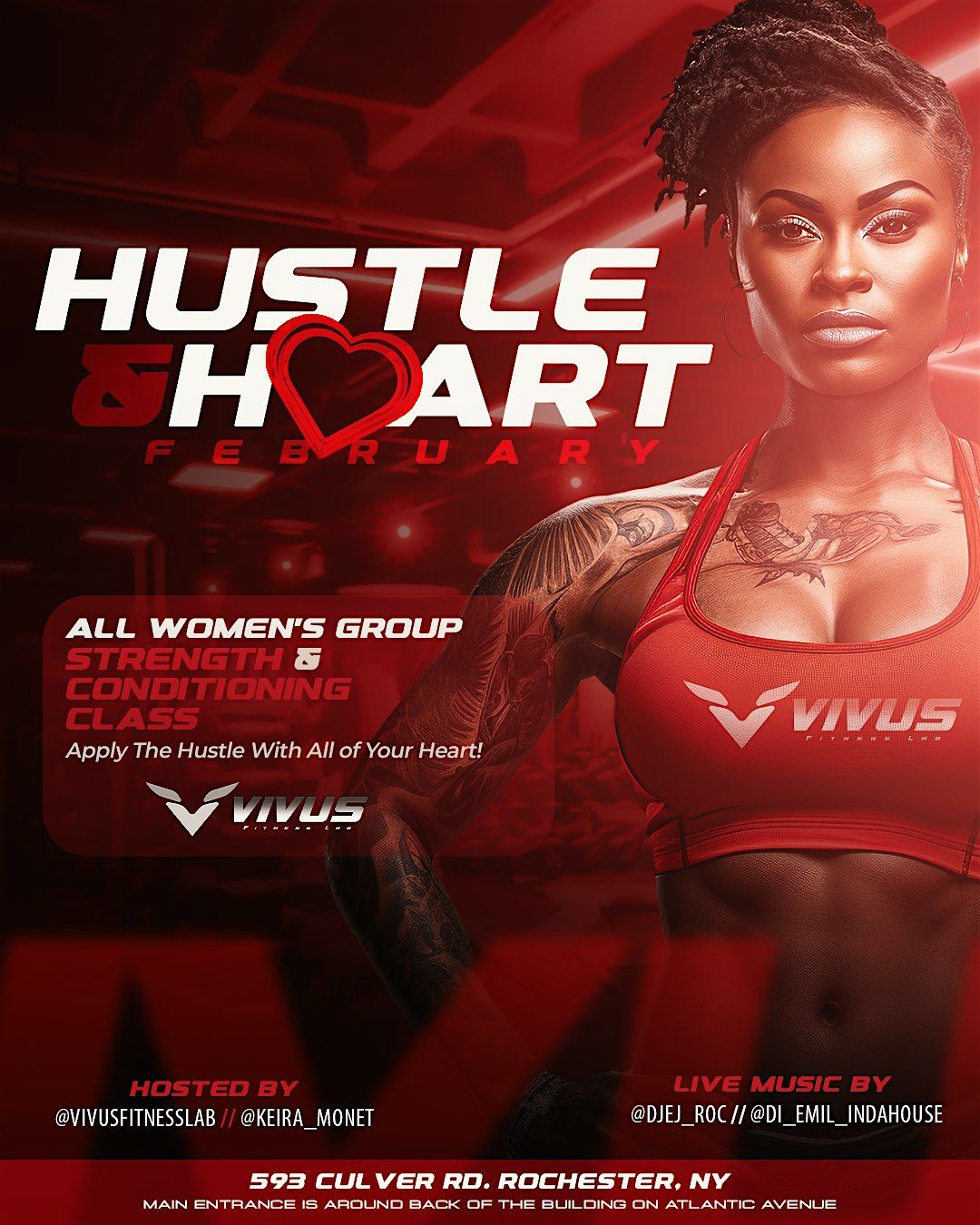 Hustle & Heart February Woman\u2019s Group Class