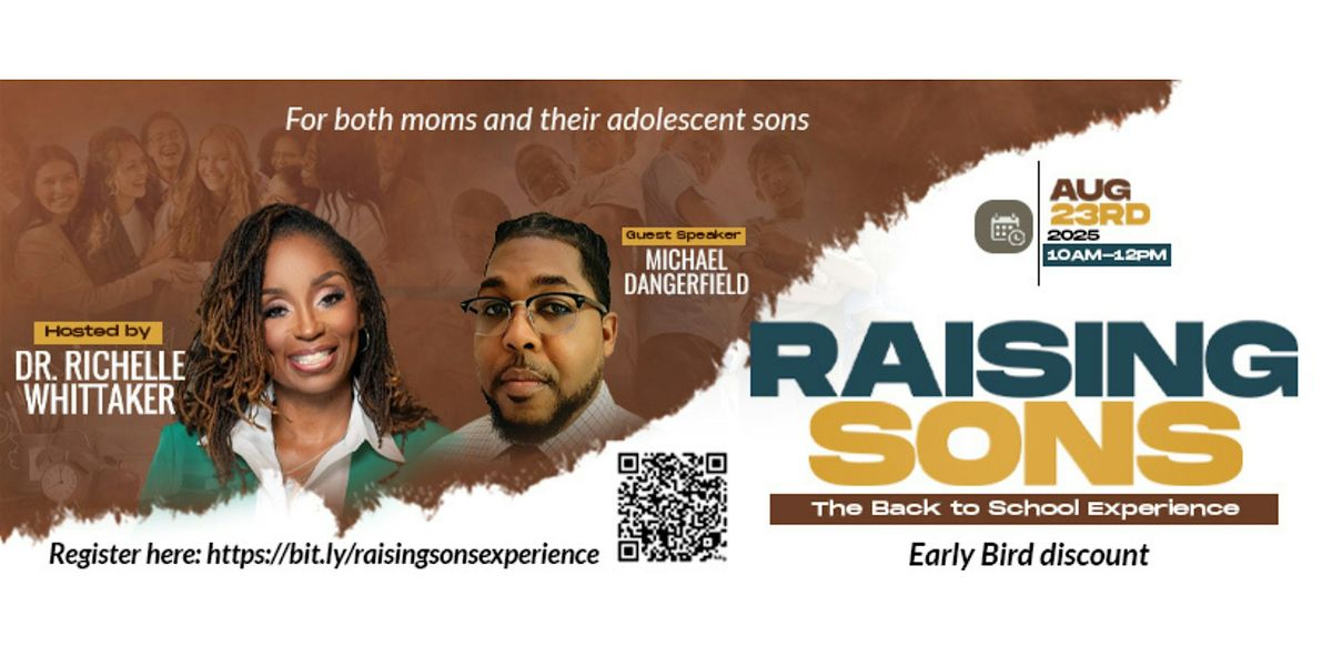 Raising Sons- The Back to School Experience