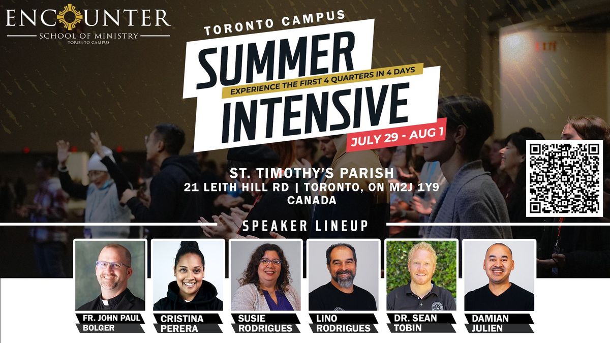 Summer Intensive - Toronto Campus 