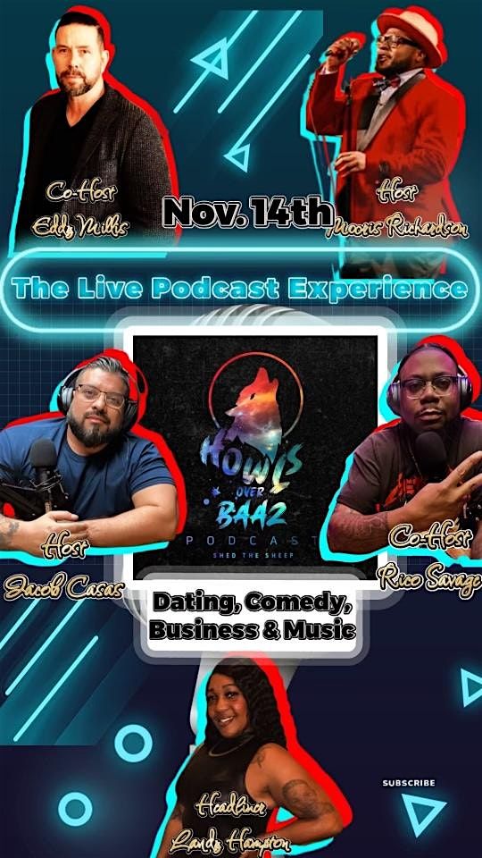 The Live Podcast Experience with Headliner Landy the Comedian