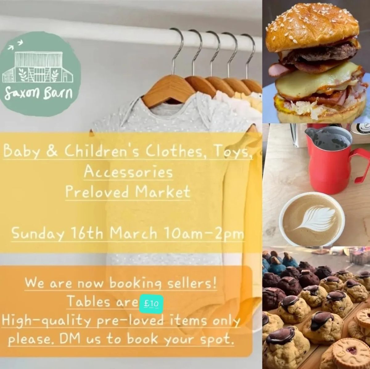 Baby & Children's Clothes, Toys and Accessories Market @ Saxon Barn 