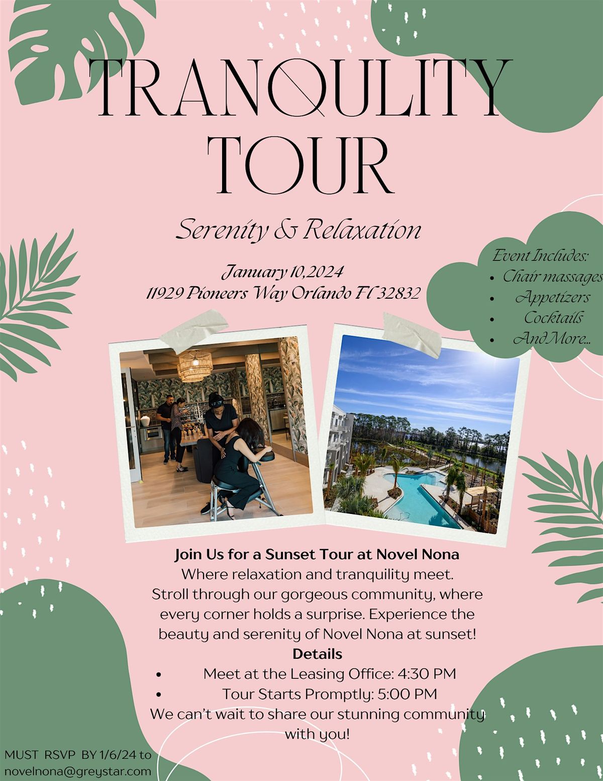 Tranquility Tour