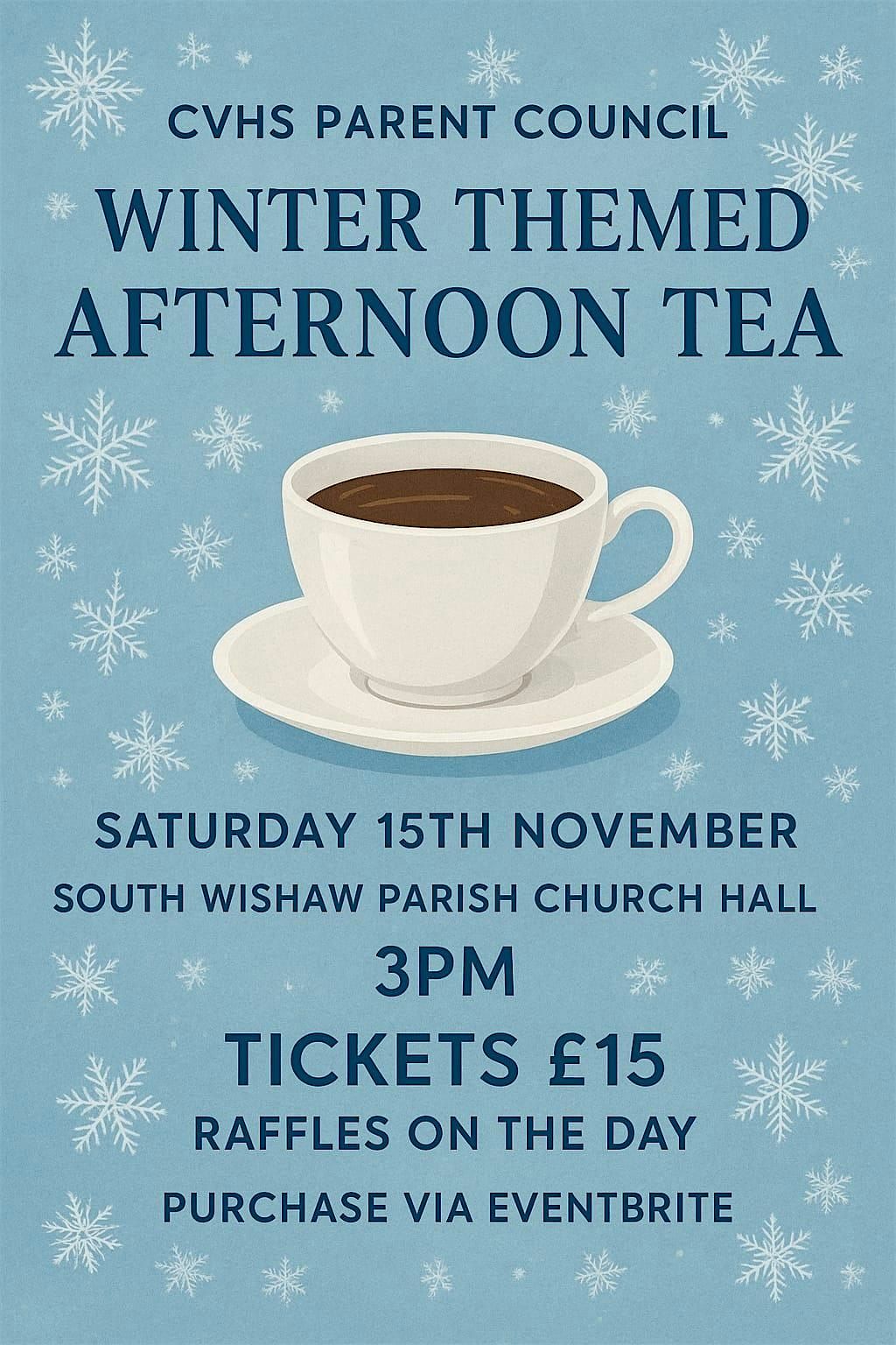 Winter Afternoon Tea