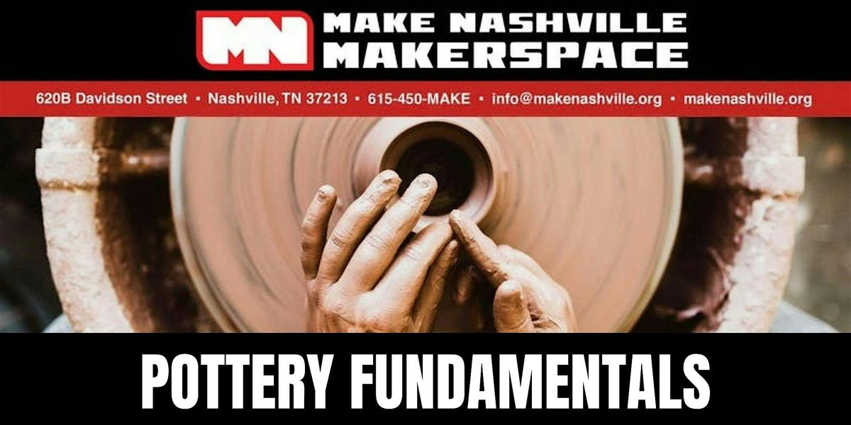 Pottery Fundamentals:  8-week Ceramics Workshop