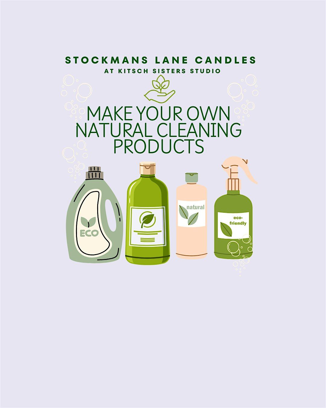 Make Your Own Natural Cleaning Products with Stockmans Lane Candles