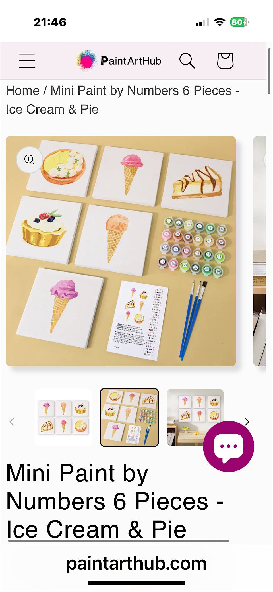 Mini Paint by Numbers Session, Skirlies Cafe, Paisley