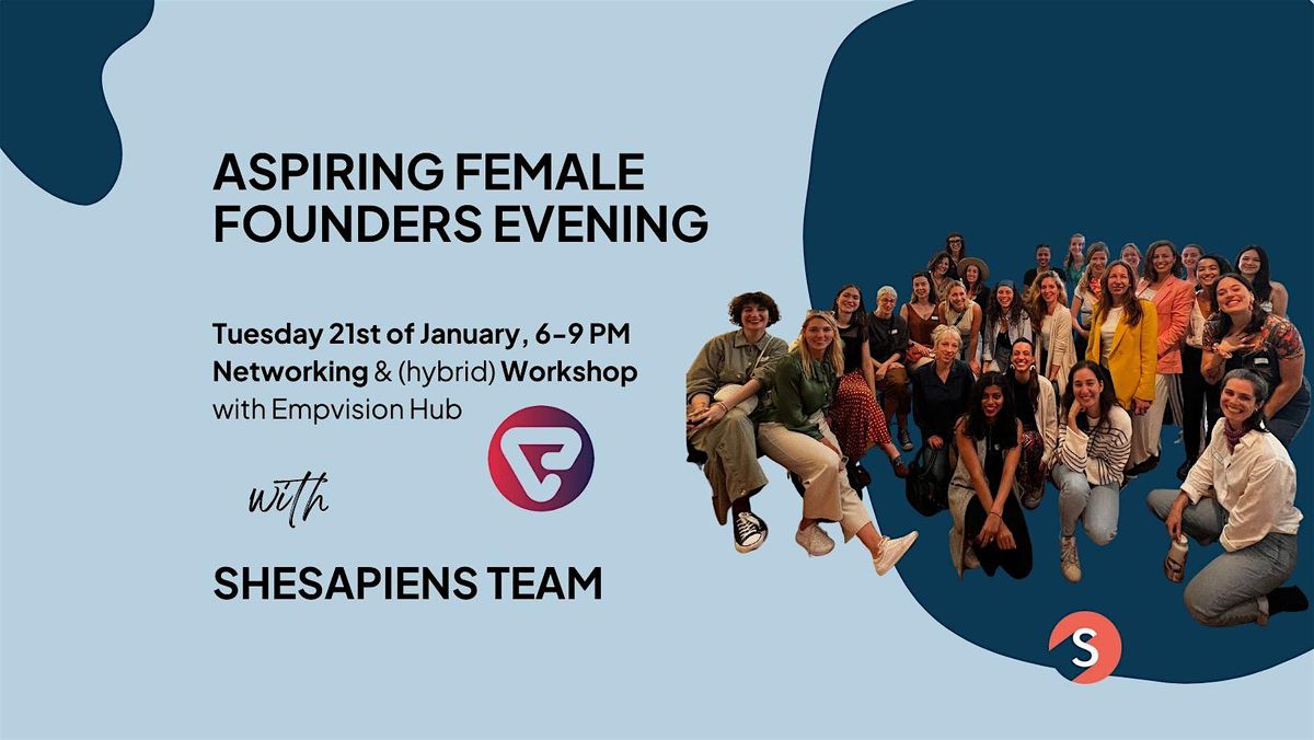 Aspiring Female Founders Evening