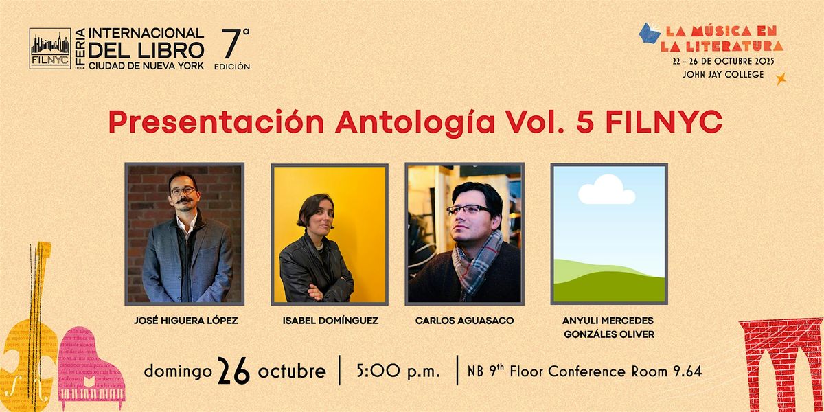 Presentaci\u00f3n Antolog\u00eda Vol. 5 FILNYC