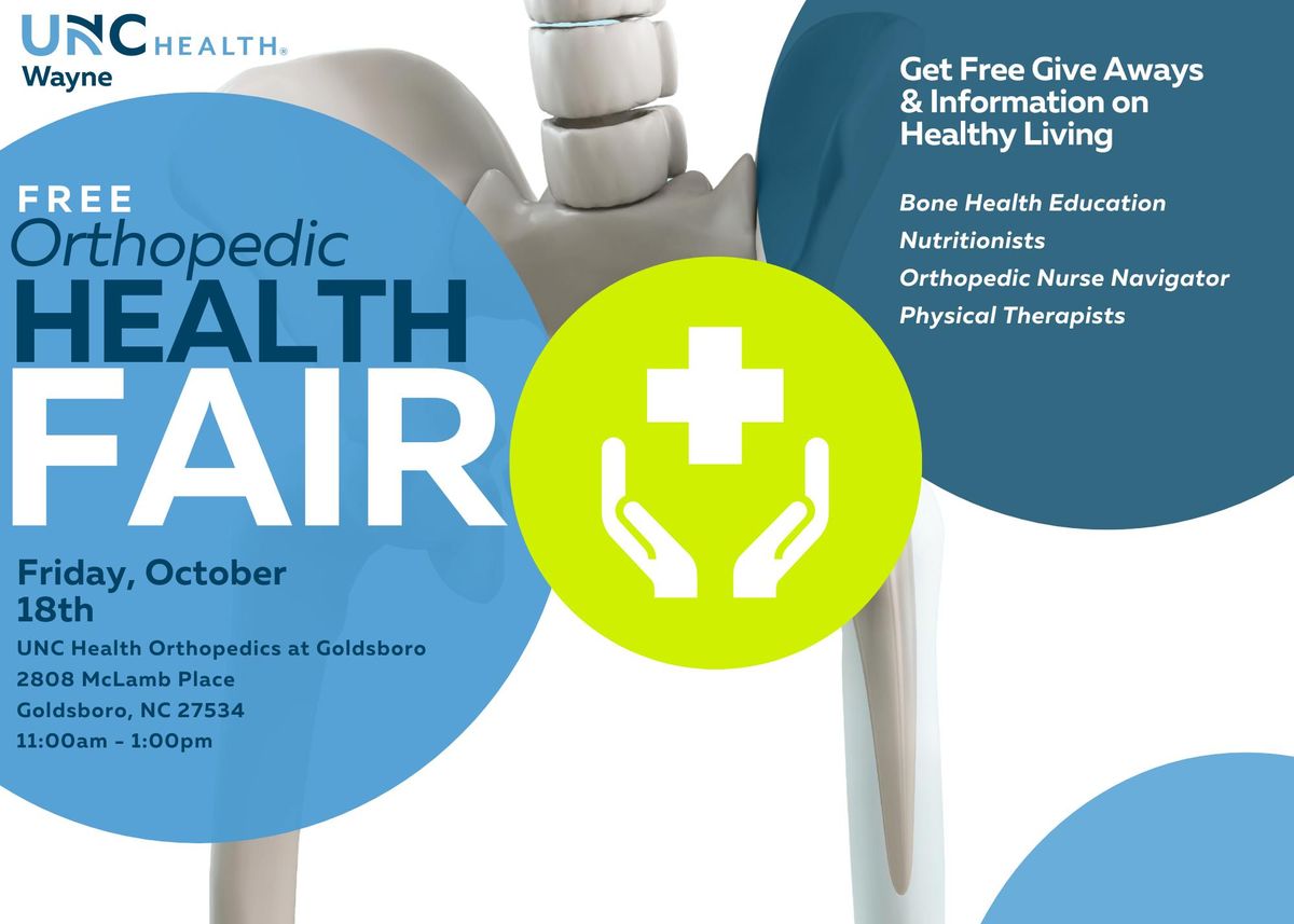 Free Orthopedic Health Fair