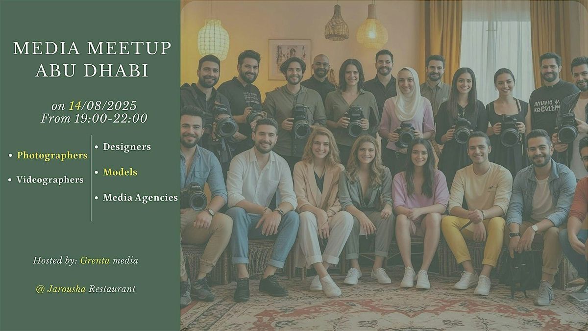 Media Meetup in Abu Dhabi