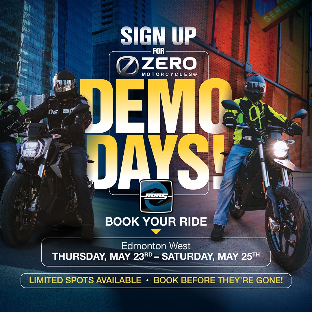 Zero Motorcycle Demo Days (Martin Motor Sports WEST EDMONTON)