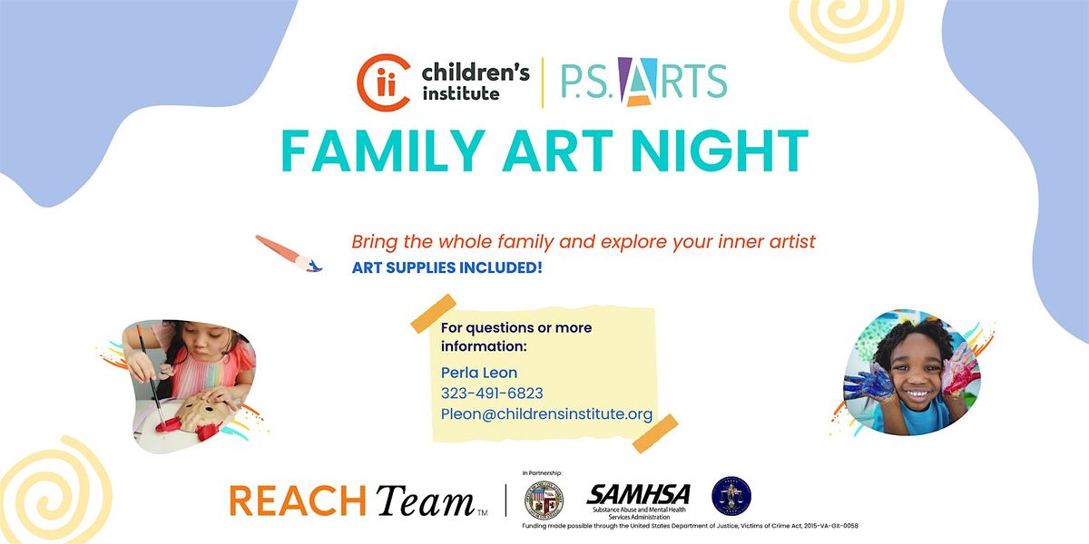 Family Art Night - Otis Booth Campus