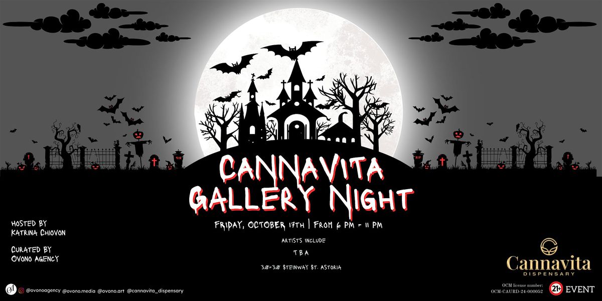 Free Event in Astoria | Halloween Vibe Exhibition | Cannavita Galley Night