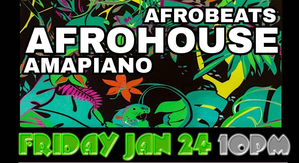 JUNGLE FUNK : AFRO BEATS & GLOBAL BASS \/\/ JAN 24