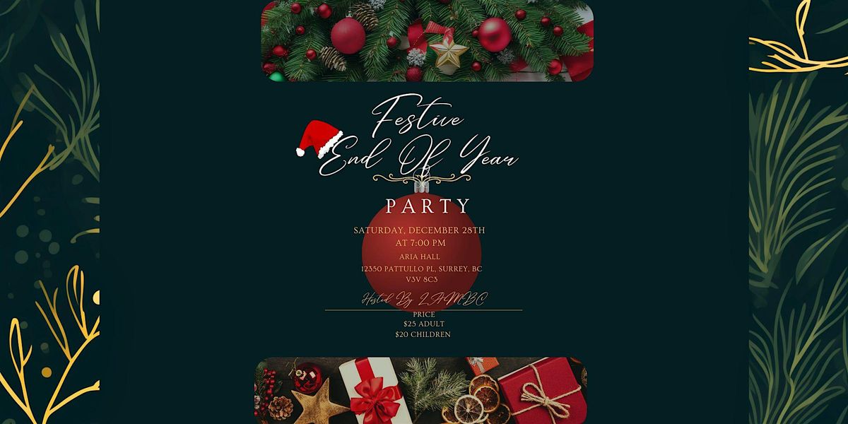 Festive End of Year Party