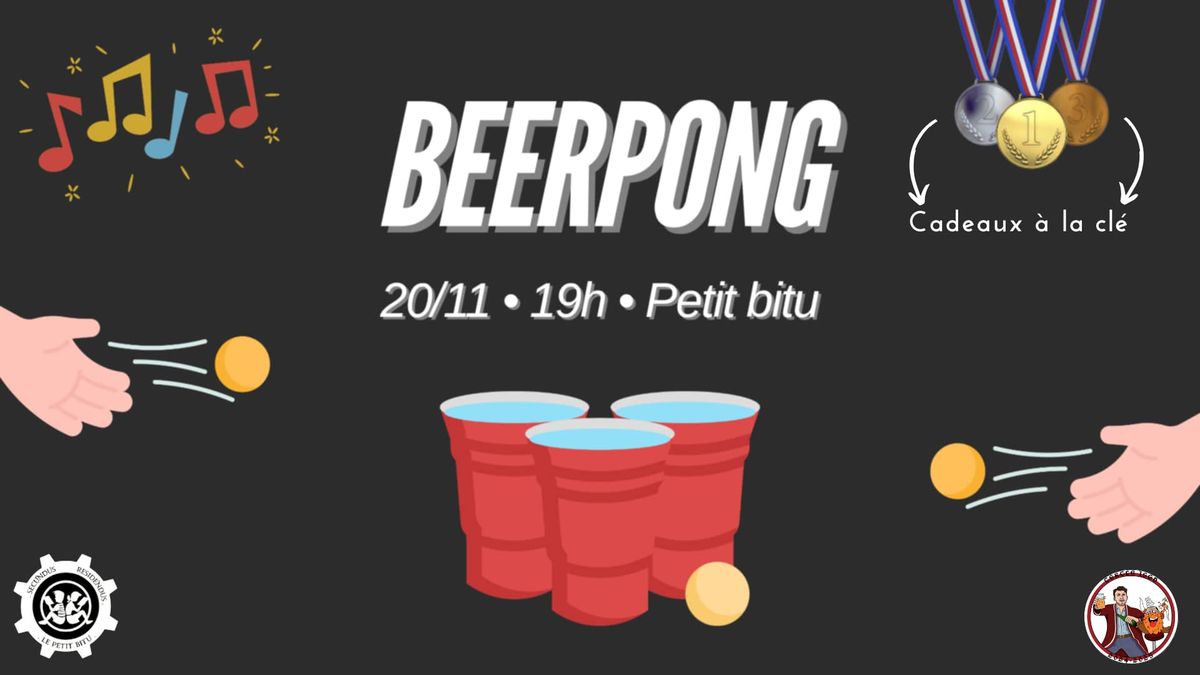 Tournoi de beerpong 