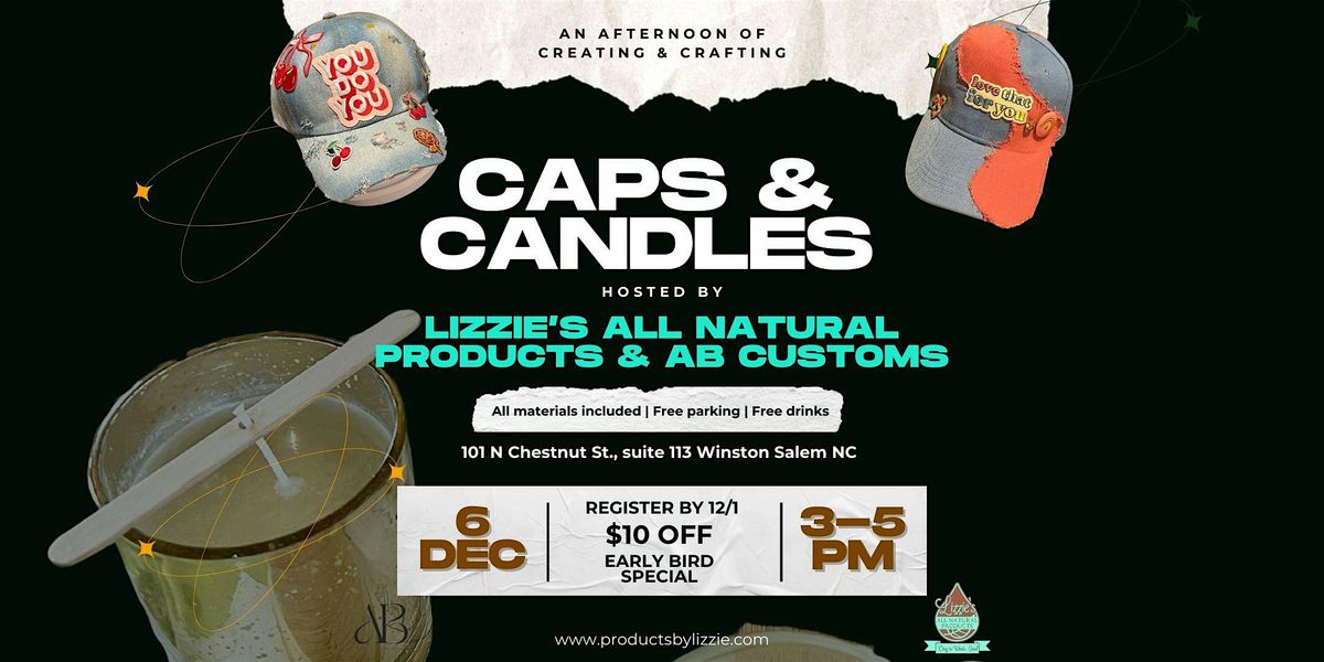 Caps & Candles: A Creative Workshop