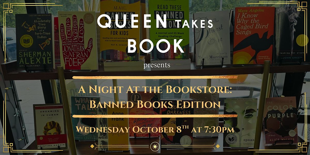 A Night at the Bookstore - Banned Books Edition